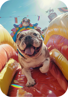 Espaço de recreação para cães